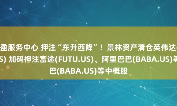 牛盈服务中心 押注“东升西降”！景林资产清仓英伟达(NVDA.US) 加码押注富途(FUTU.US)、阿里巴巴(BABA.US)等中概股