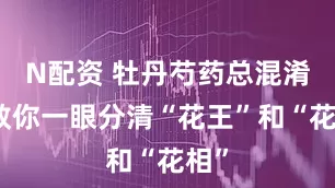 N配资 牡丹芍药总混淆？教你一眼分清“花王”和“花相”